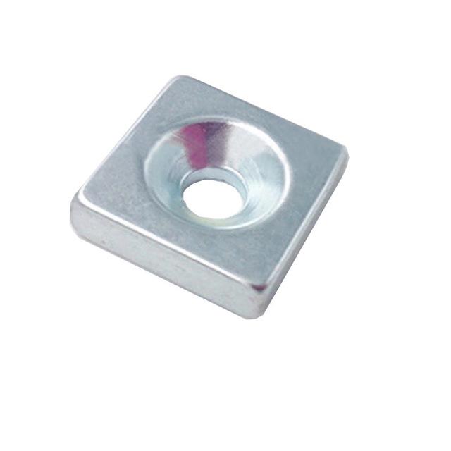 正方形沉孔磁鐵